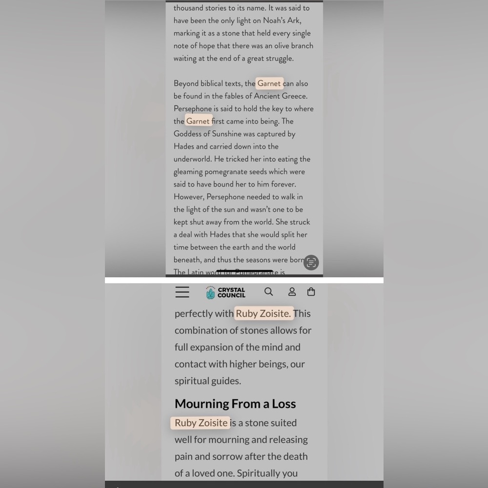 Garnet And Ruby Zoisite Pendant Sterling Silver 9… - image 8